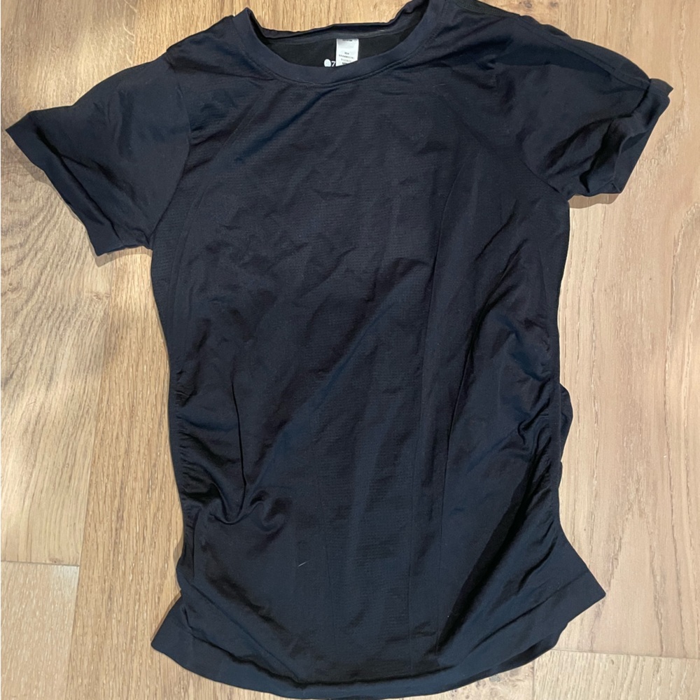 Zella Tempo Seamless T-shirt size XS black